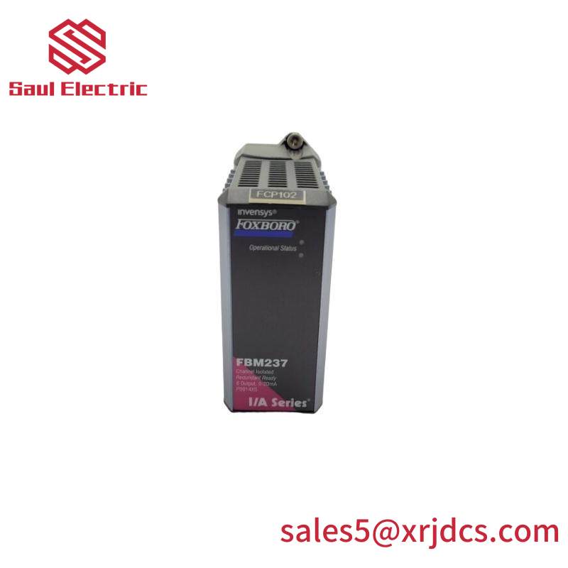 FOXBORO FBM2037 P0914XS: Industrial Control Module, Isolated Redundant Design with 8 Outputs