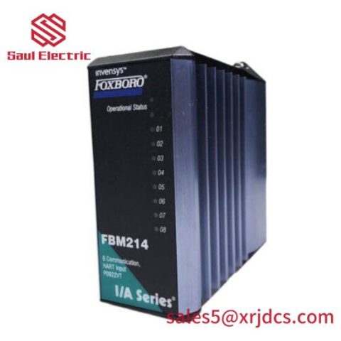 FOXBORO FBM214 P0914XQ: Advanced 8-Channel Communication Hart Input Module