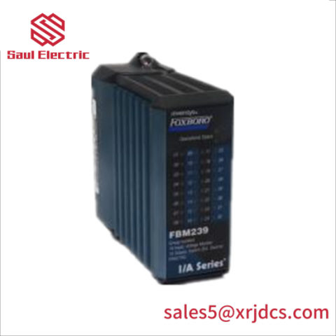 FOXBORO FBM239: 16DI/16DO Discrete Input/Output Module