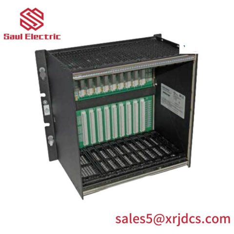 GE Fanuc IC698CHS009 Rear Mounted Rack: Modular Control System, High Performance for Industrial Automation