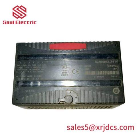 GE Fanuc IC200MDL241 Discrete Input I/O Module for Advanced Factory Automation