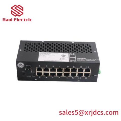 GE IS420ESWBH1A Ethernet Switch with Fiber, for Industrial Automation
