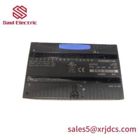 GE IC200MDL740: Advanced Industrial Control Module