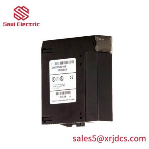 GE IC693CPU331 - Modular Control Module for Advanced Automation Systems