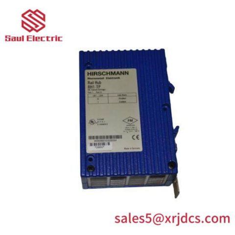 Hirschmann RH1-TP Industrial Ethernet Switch, 10/100 Base-TX, Compact Design