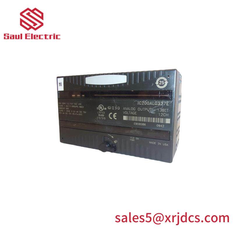 ic200alg327_ge_fanuc_analog_output_module.jpg GE Fanuc IC200ALG327 Analog Output Module: Precision Control, Reliable Performance