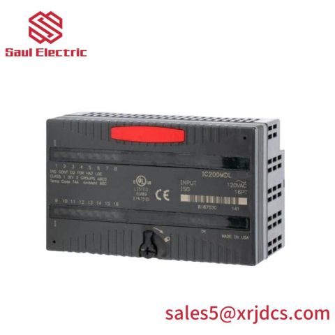 GE IC200MDL744 - 5 Volt Backplane Current Module