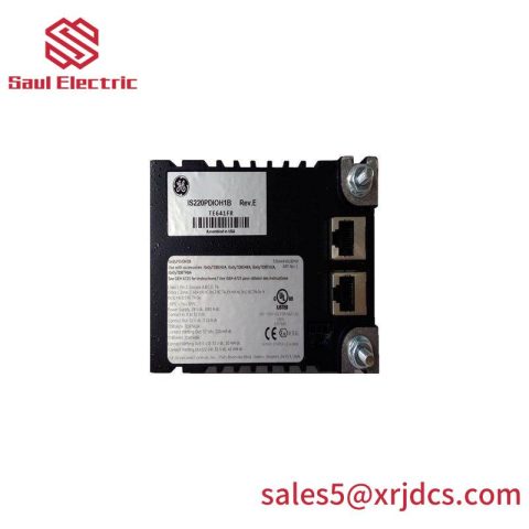 GE IS220PSVOH1A REV E | High Performance Servo Control Pack for Industrial Automation