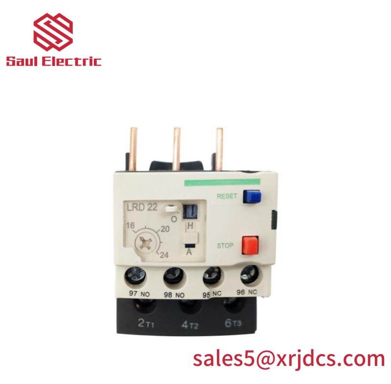 lrd22_schneider_electric_ovrload_relay.jpg Schneider Electric LRD22 Ovrload Relay - Motor Protection Module