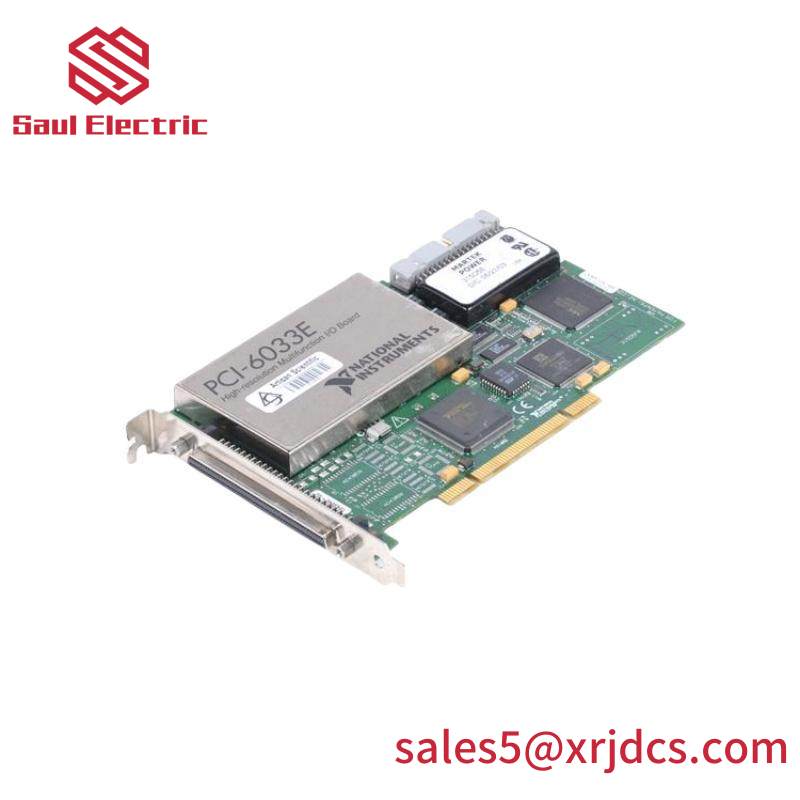 ni_pci-6033e_high-resolution_multifunction_daq_card.jpg National Instruments PCI-6033E: High-Res Multifunction DAQ Card, Precision Measurement & Control