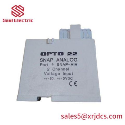 Opto 22 SNAP-AIV Input Module: Industrial Automation Innovation, Precision, and Efficiency