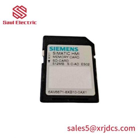 Siemens 6AV6 671-8XB10-0AX1: Industrial SD Memory Card for SIMATIC S7 Systems