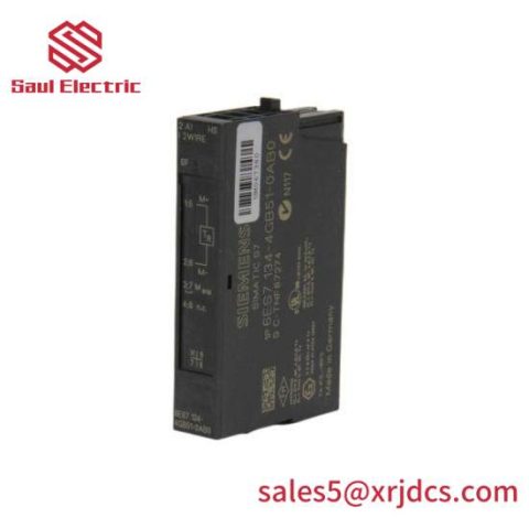 SIEMENS ET200S Analog Input Module - 2AI High Speed, 6ES7134-4FB51-0AB0