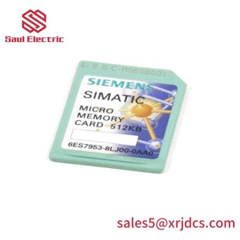 SIEMENS 6ES7953-8LJ00-0AA0 Memory Card for Industrial Control Applications