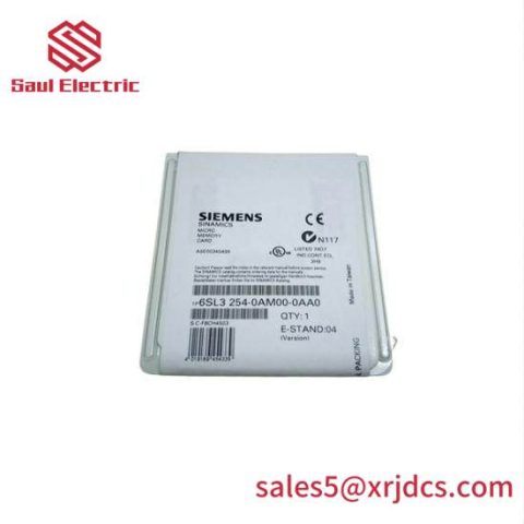 SIEMENS 6SL3 254-0AM00-0AA0 Micro Memory Card: Industrial Control System Innovation