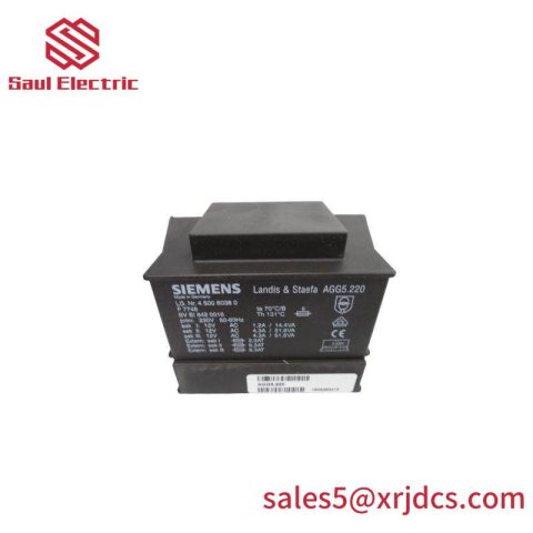 SIEMENS AGG5.220 - Main Transformer, LMV5 System Compatible