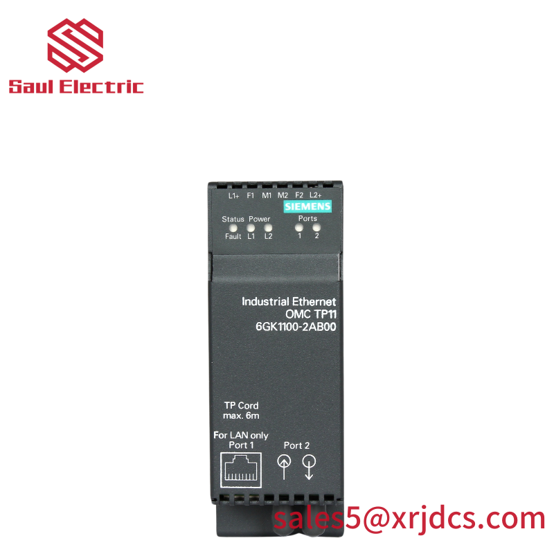 6gk1_100-2ab00_siemens_omc_tp11.png SIEMENS 6GK1 100-2AB00 Optical Media Converter, Ethernet Interface Module