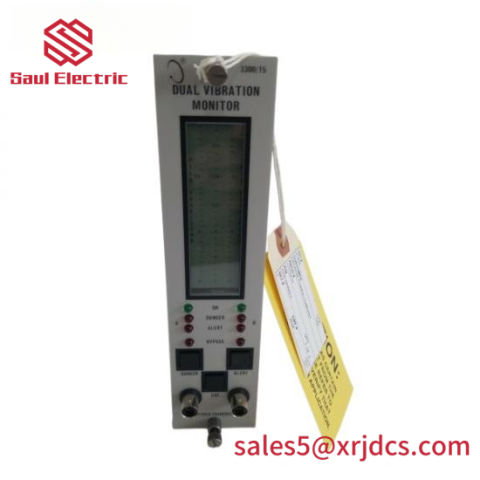 Bently Nevada 3300/15 Dual Vibration Monitor Module - Advanced Industrial Vibration Control Solution