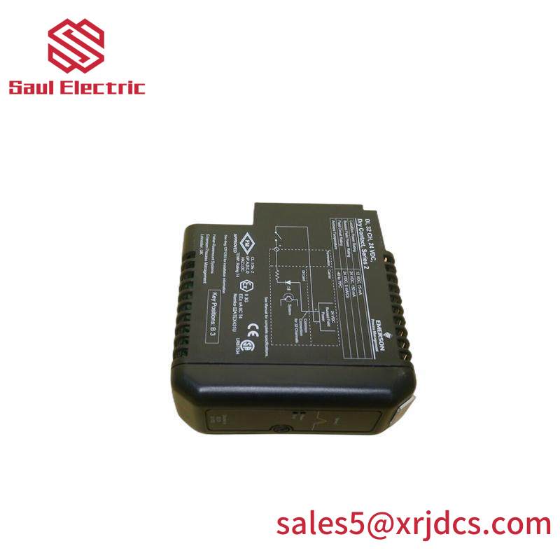 emerson_kj3203x1-ba1_12p3270x042_dry_contact_card.jpg Emerson KJ3203X1-BA1 | 12P3270X042 Dry Contact Card - DeltaV PLC Module