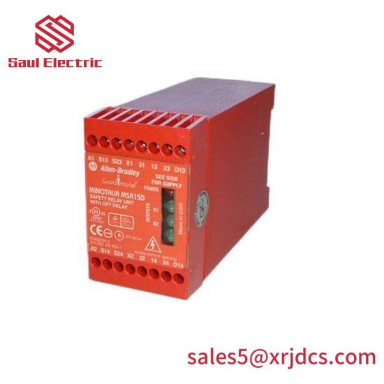 msr15d_safety_relay.jpg MSR15D Safety Relay - ABB, Safety Control, Relay Module, Industrial Automation