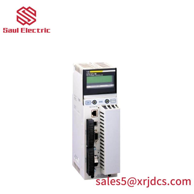 schneider_140cpu67260_multimode_hot_standby_ethernet_processor_unity.jpg Schneider Electric 140CPU67260 Multimode Hot Standby Ethernet Processor Unity