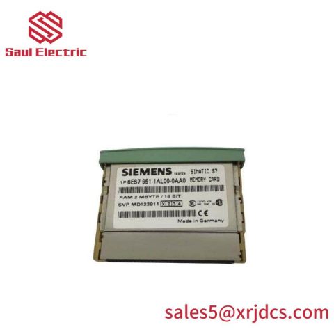Siemens 6ES7951-1AL00-0AA0: High-Performance RAM Memory Card for Simatic S7 Systems