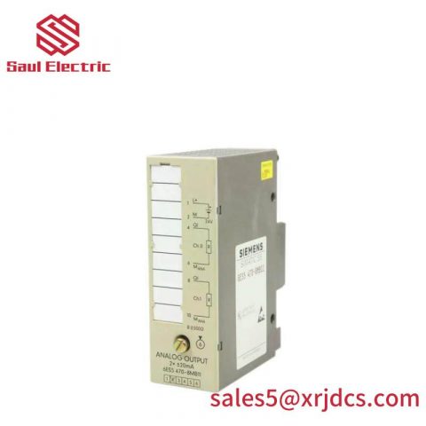 SIEMENS S5.470 8MB11 Analog Output Module for Industrial Automation