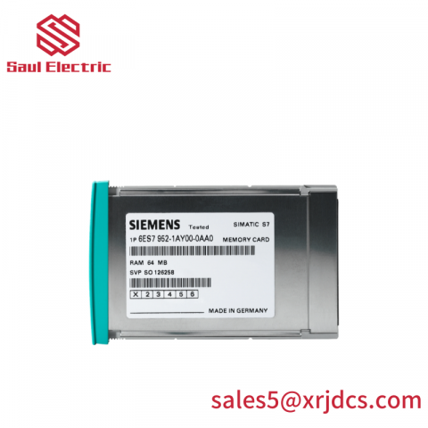 Siemens 6ES7952-1AH00-0AA0 RAM Memory Card for Industrial Control Systems