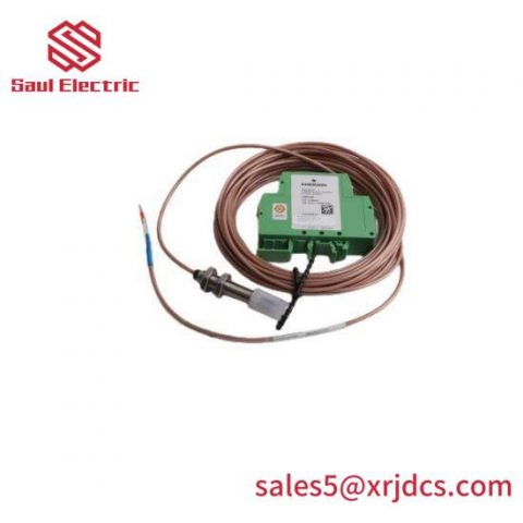 Emerson PR6423/002-030 CON031: High-Precision 8mm Eddy Current Sensor