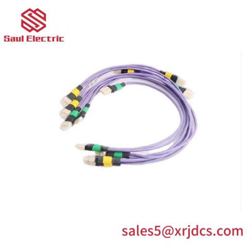 Honeywell 51202971-212 Violet Drop Cable, Industrial Control Module