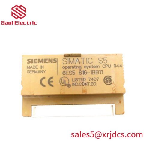 SIEMENS 6ES5816-1BB11: Industrial Control System Operating Module