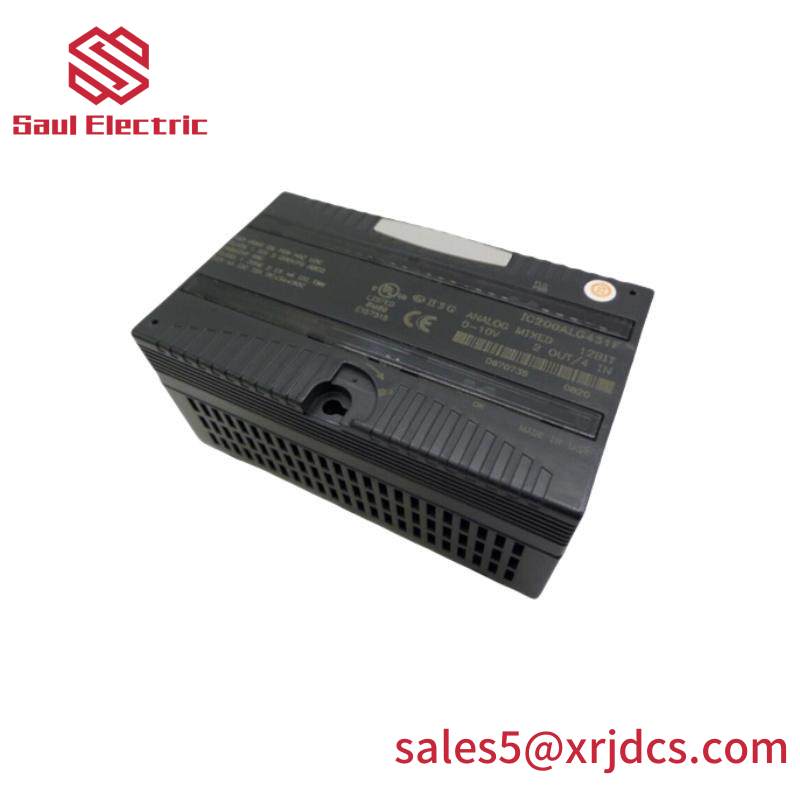 ic200alg431_ge_fanuc_versamax_analog_module.jpg GE Fanuc IC200ALG431: High Precision Analog Input Module