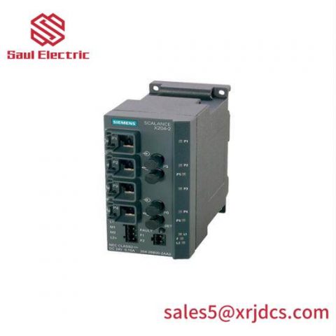 SIEMENS SCALANCE X204-2 BB 10 AA3 Industrial Ethernet Switch