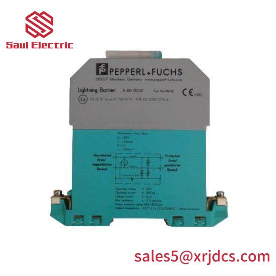 p_f_k-lb-1_30g_surge_protection_barrier.jpg P+F VDM100-150-P/G2 Industrial Sensor Module for High-Precision Position Feedback