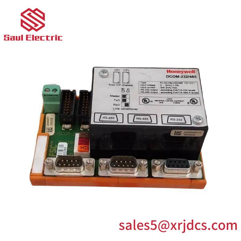 honeywell_fs-dcom-232_485_interface_module.jpg Honeywell FS-DCOM-232/485 Interface Module - Advanced Communication Solution for Industrial Control Systems
