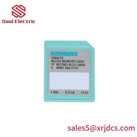 SIEMENS 6ES7953-8LL31-0AA0 Micro Memory Card for S7-300/C7/ET 200, Industrial Control Systems