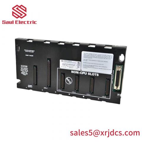 GE IC693CHS397 - Modular 5-Slot CPU Baseplate, PLC Component