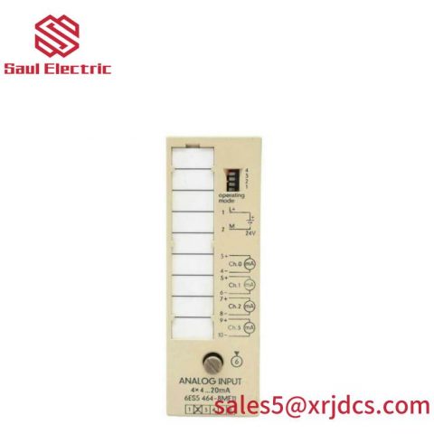 SIEMENS SIMATIC 6ES5464-8ME11 Analog Input Module: High-Frequency, Compact PLC System
