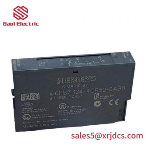 Siemens 6ES7134-4GB52-0AB0 Analog Input Module - Precision & Efficiency in Industrial Control