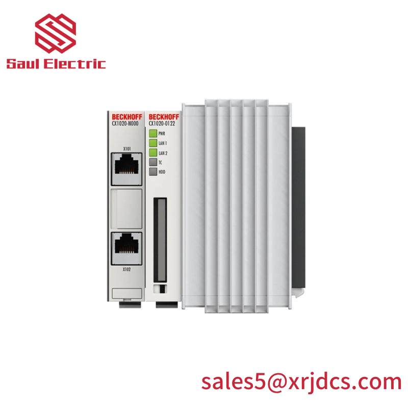 beckhoff_cx1020-0000_cpu_module.jpg Beckhoff CX1020-0000 Industrial Control Unit, Advanced Computing Module