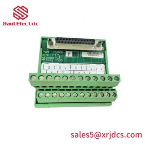 Bently Nevada 125808-02A Terminal Block Board - Industrial Control Module