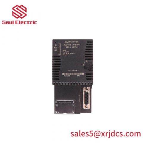 GE IC200CMM020: Modbus Master Module, Advanced Industrial Control Solutions