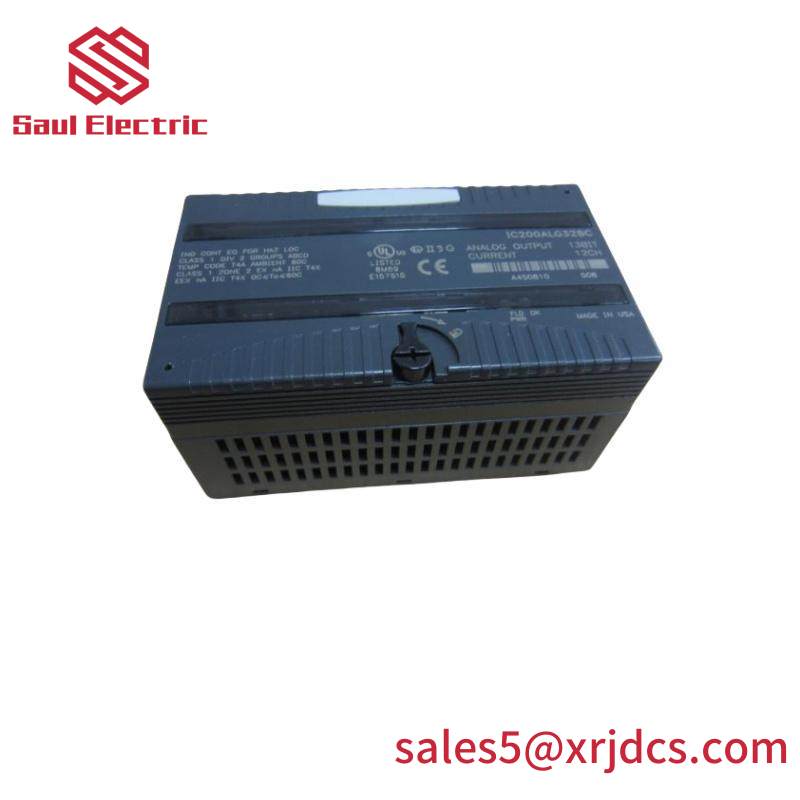 ic200alg328_ge_current_analog_output_module.jpg GE IC200ALG328 Current Analog Output Module: Precise Control Solutions