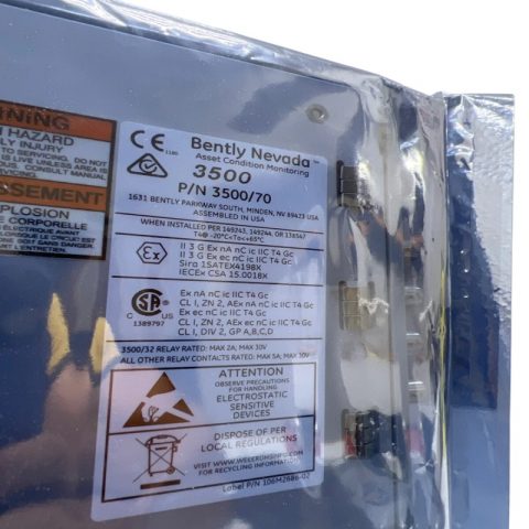 Bently 3500/70M PWA184573-99