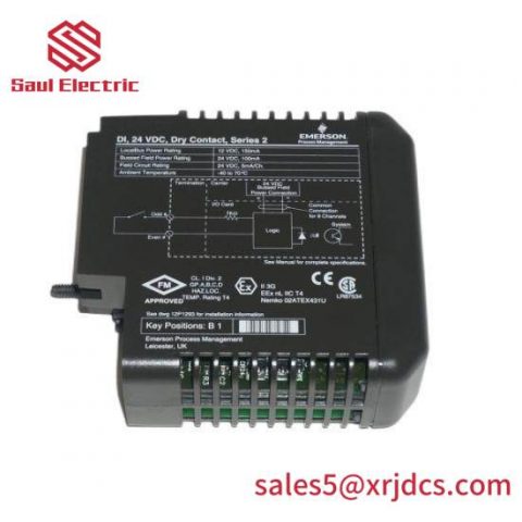 EMERSON SS4310T01 Control Module for Industrial Automation