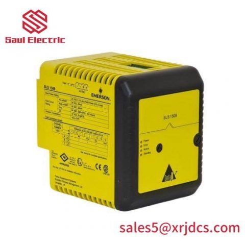 EMERSON SLS1508 KJ2201X1-BA1 12P3162X122 DeltaV SIS Smart Logic Solver - Advanced Process Control Solution