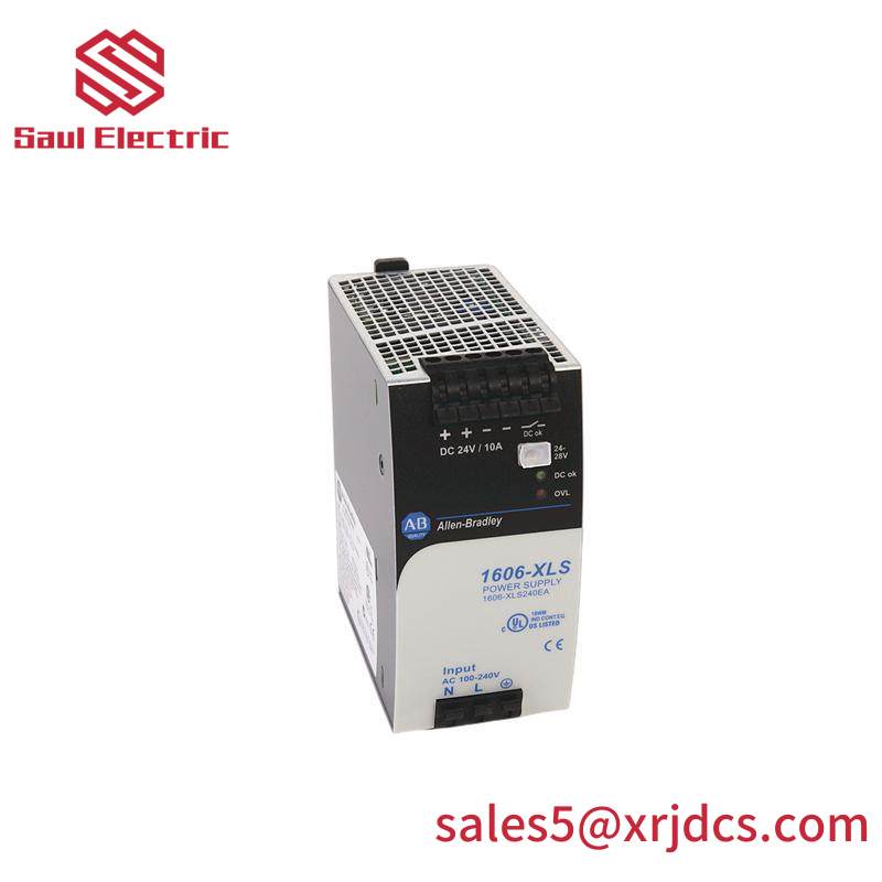 b_r_1606-xls240ea_power_supply.jpg Rockwell Automation 1606-XLS240EAAC DC Power Supply, High Efficiency and Reliable Industrial Power Module