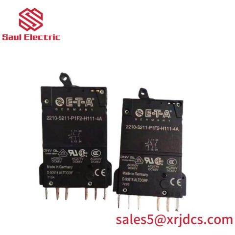 ETA Electronics 2210-S211-P1F2-H111-4A Advanced Circuit Breaker, Industrial Control Solution