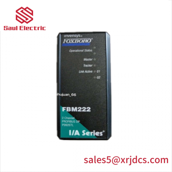 foxboro_fabm222_p0926tl_profibus_dp_module.png FOXBORO FaBM222 P0926TL - Advanced Profibus DP Module