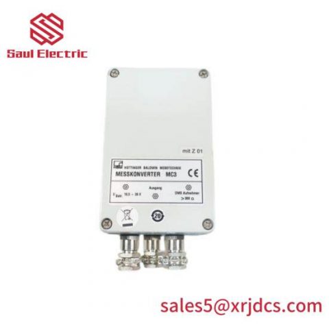 HBM MESSKONVERTER MC3: High-Precision Pressure Converter, Model Specific, Modular Category